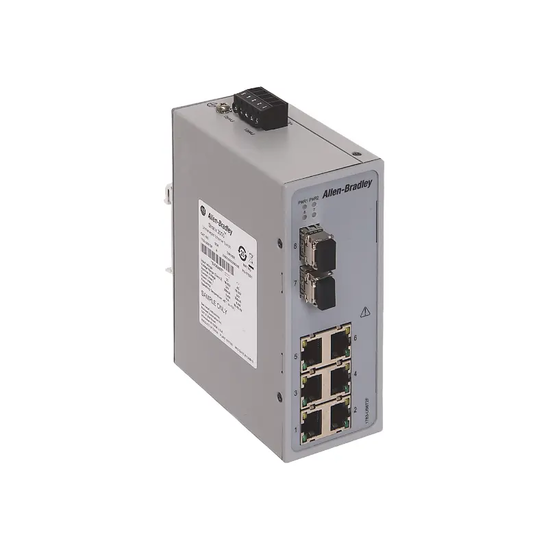 Allen-Bradley 1783-US6T2F Stratix 2000 6T+2F Port Unmanaged Switch New