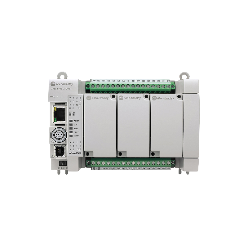Allen-Bradley 2080-L50E-24QVB Micro850 24 I/O ENet/IP Controller New