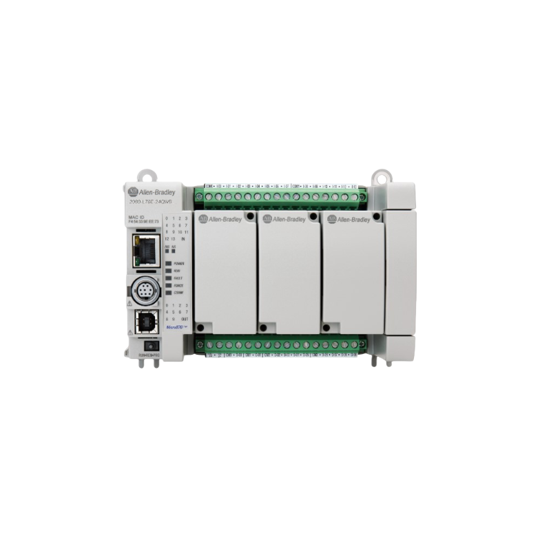 Allen-Bradley 2080-L70E-24QBB Micro870 24 I/O EtherNet/IP Controller New Original