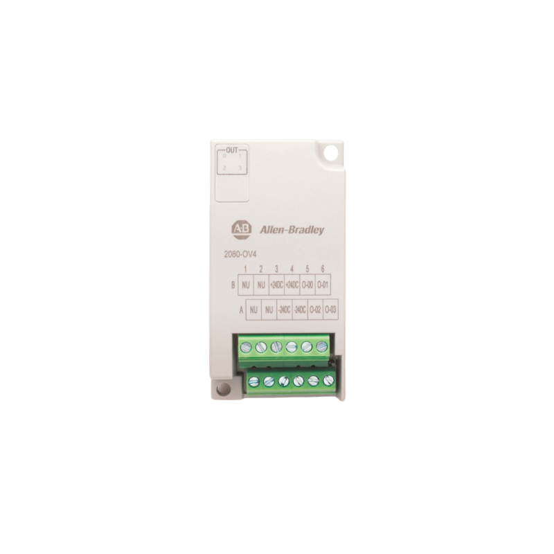 Allen-Bradley 2080-OV4 Micro800 4 Point Sink Output Module New