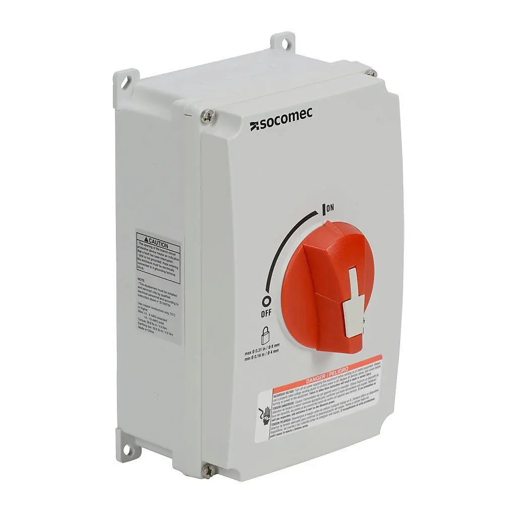 Socomec SIRCO M series enclosed rotary disconnect switch - 22243506
