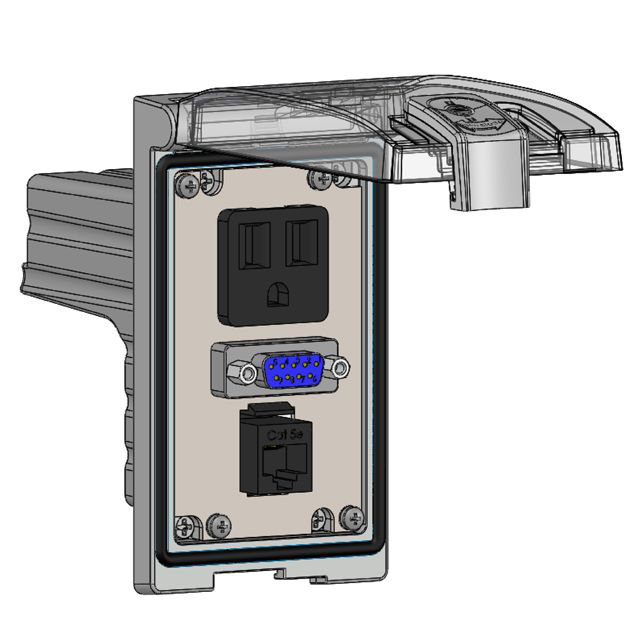 Mencom LP1-DP1-DB9-RJ45