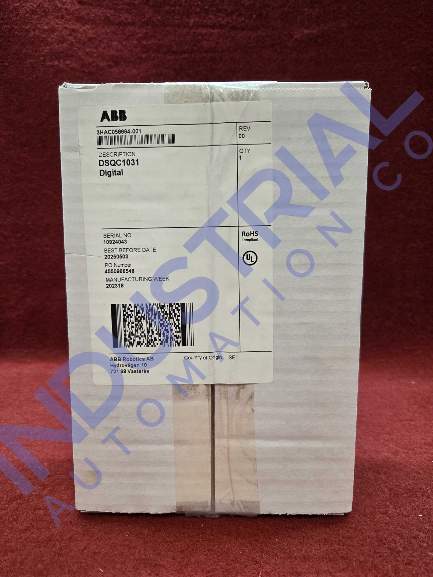 ABB DSQC1031 3HAC058664-001