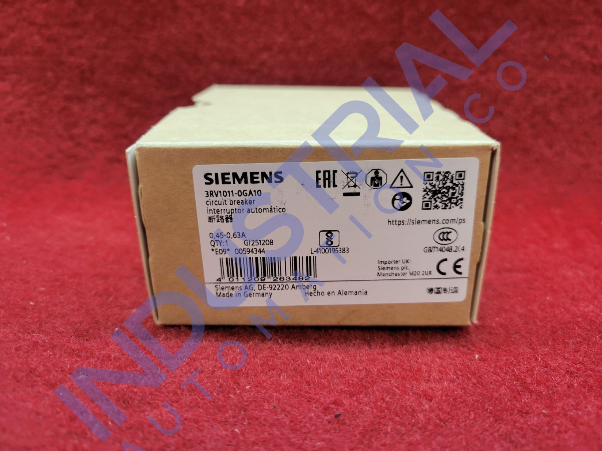 Siemens 3RV1011-0GA10