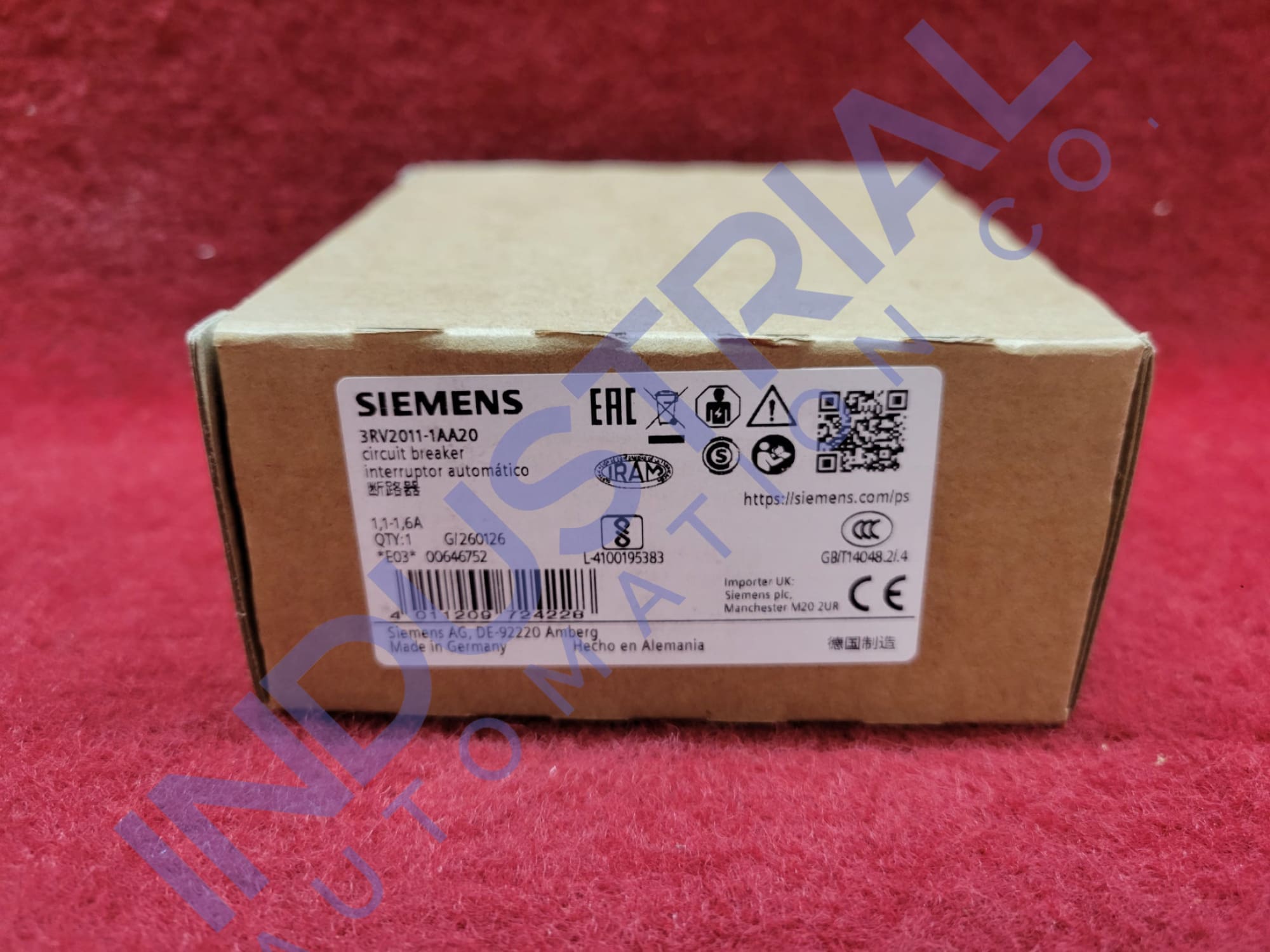 Siemens 3RV2011-1AA20