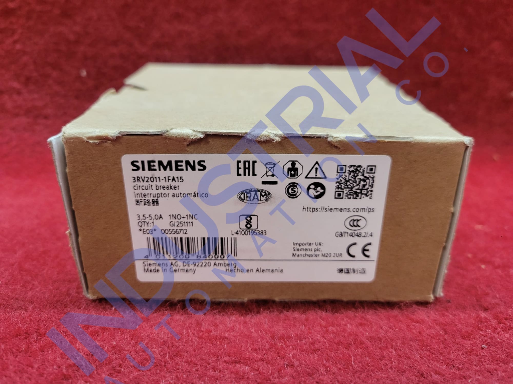 Siemens 3RV2011-1FA15