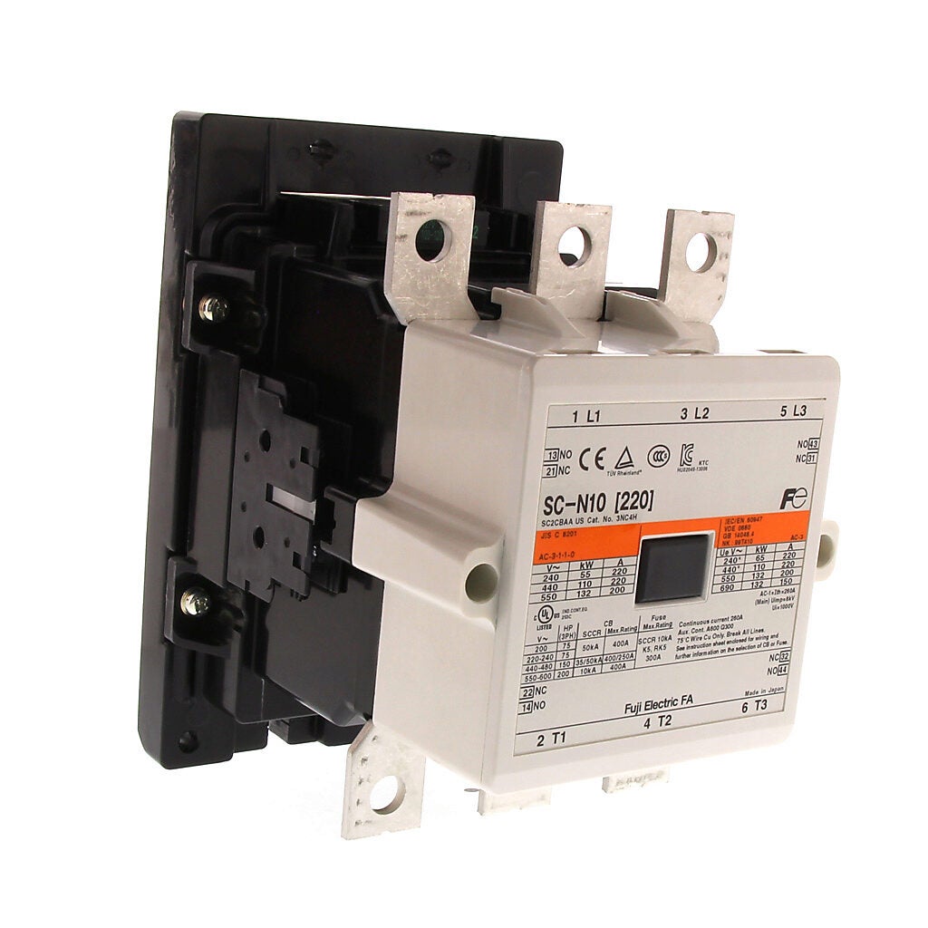 Fuji Electric 3NC4 series IEC contactor - 3NC4H0122