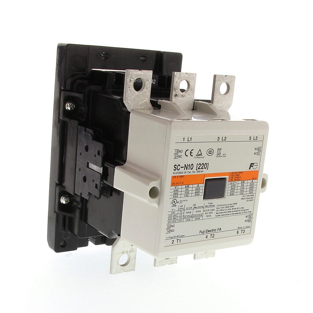 Fuji Electric 3NC4 series IEC contactor - 3NC4H0422