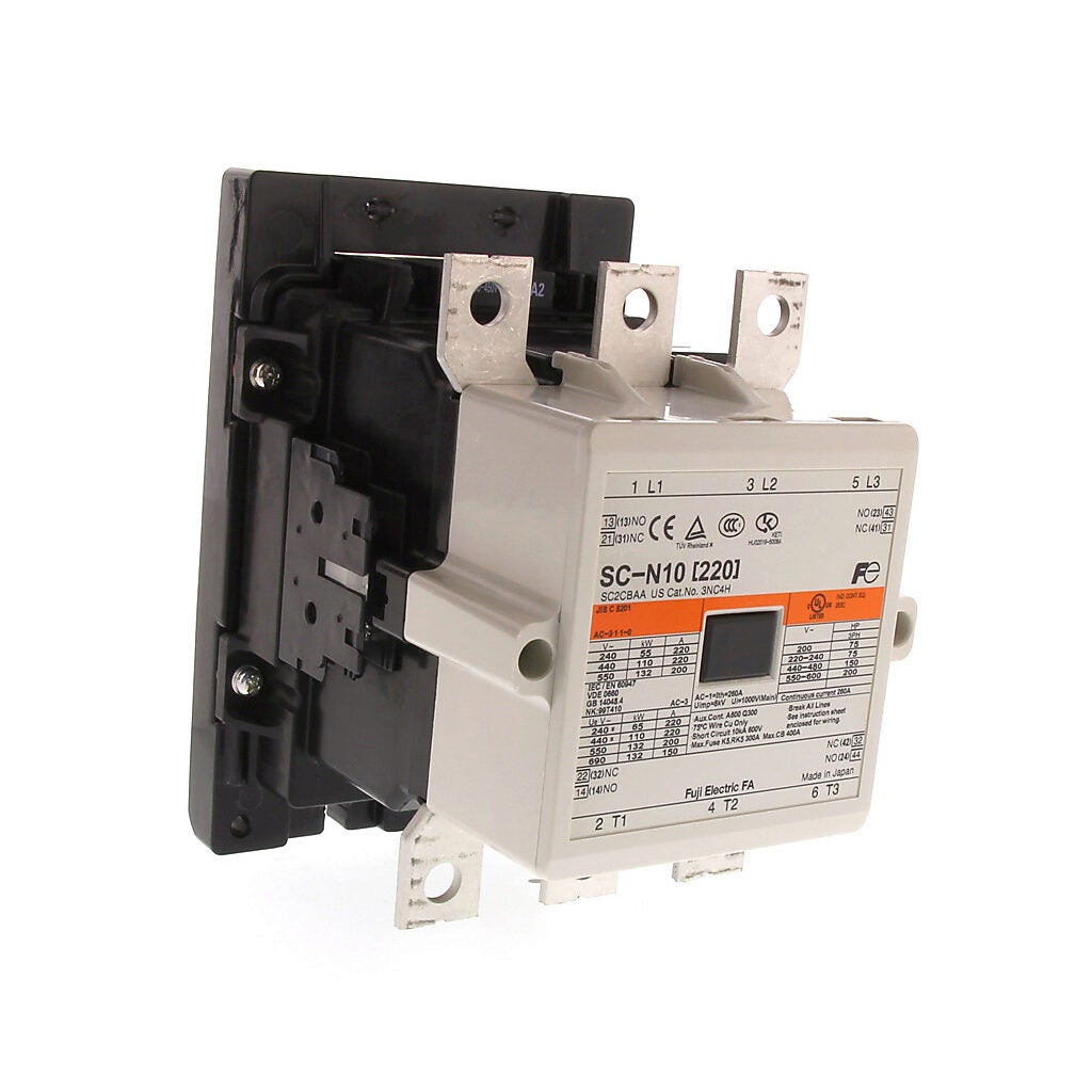 Fuji Electric 3NC4 series IEC contactor - 3NC4H0Q22