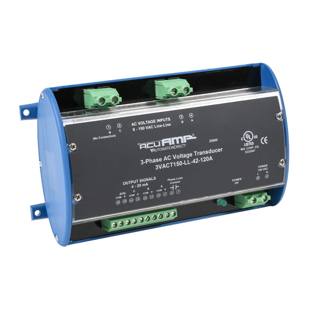 AcuAMP AC voltage transducer - 3VACT150-LL-42-120A