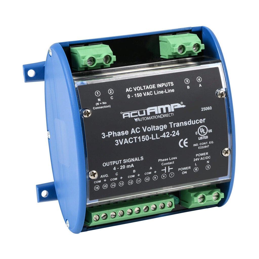 AcuAMP AC voltage transducer - 3VACT150-LL-42-24