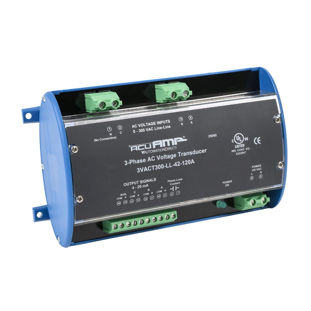AcuAMP AC voltage transducer - 3VACT300-LL-42-120A