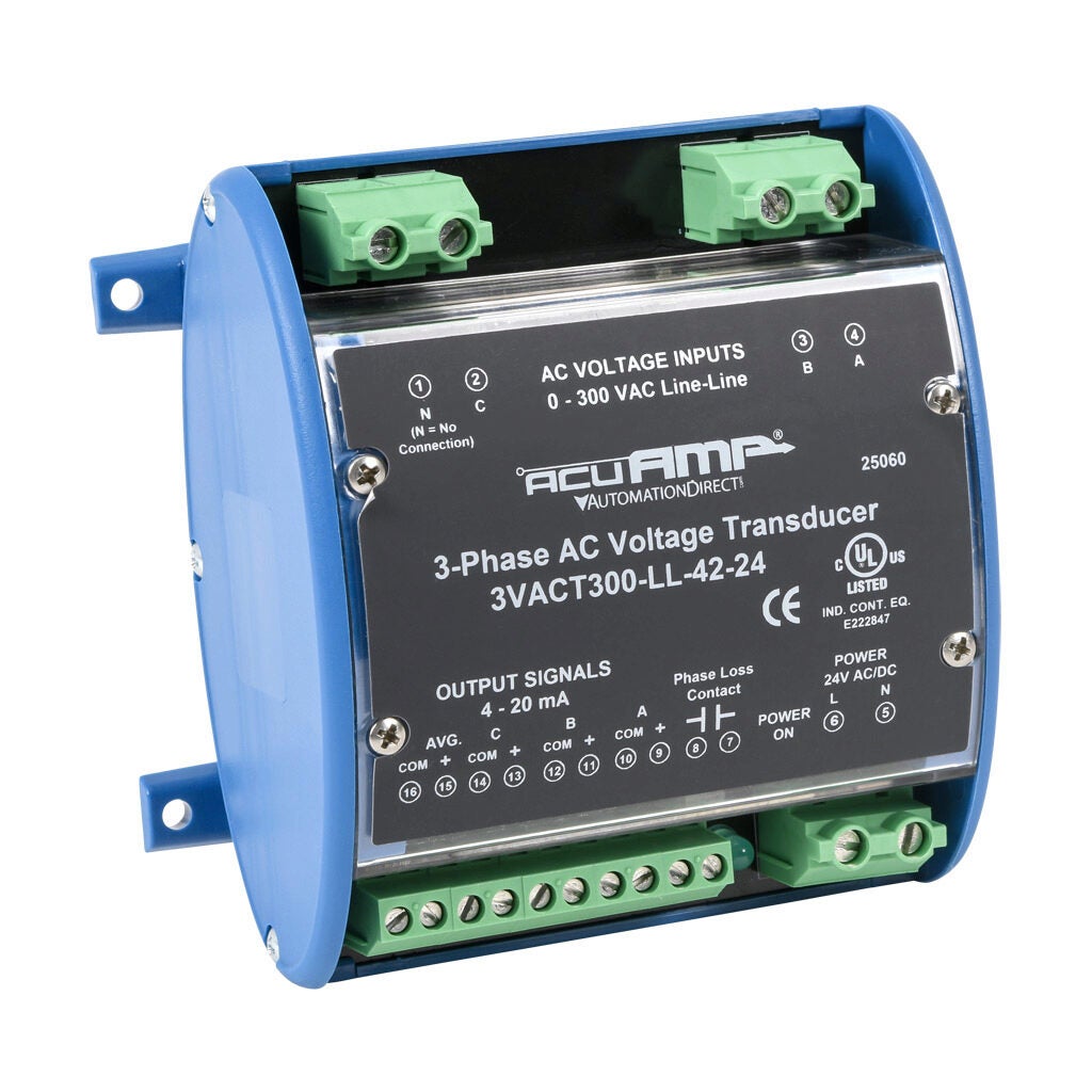 AcuAMP AC voltage transducer - 3VACT300-LL-42-24