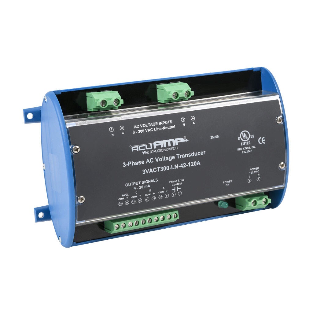 AcuAMP AC voltage transducer - 3VACT300-LN-42-120A