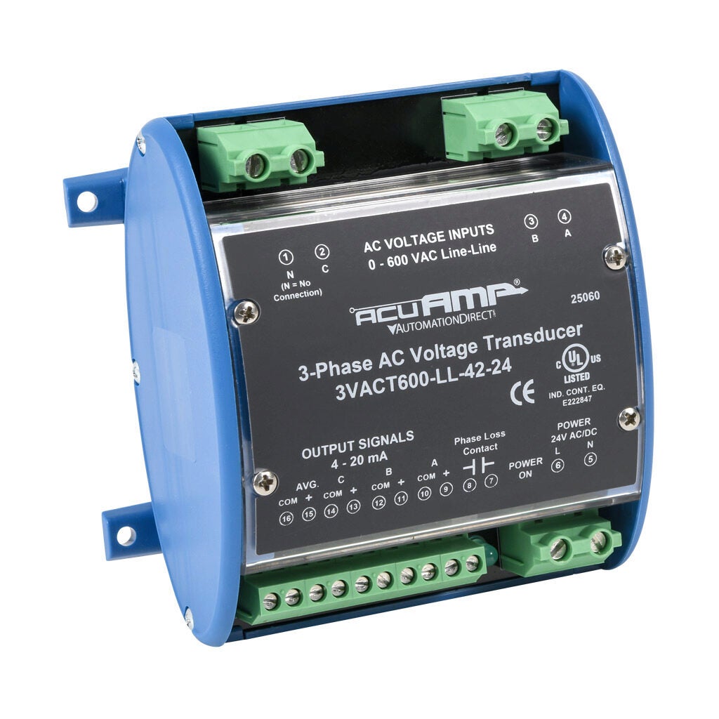 AcuAMP AC voltage transducer - 3VACT600-LL-42-24