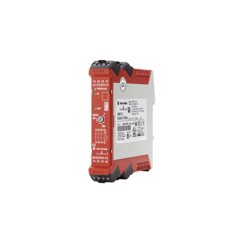 Allen-Bradley 440R-S13R2 Guardmaster Single Input Safety Relay New