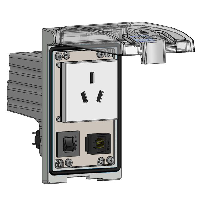 Mencom LP1-CH1-RJ45-R