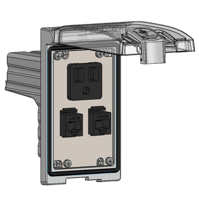 Mencom LP1-DP1-2RJ45