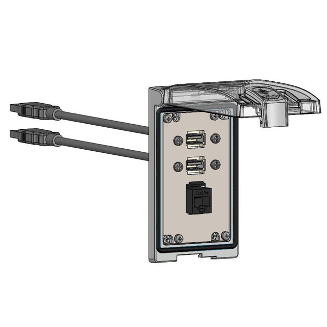 Mencom LP1-RJ45-2USB-10