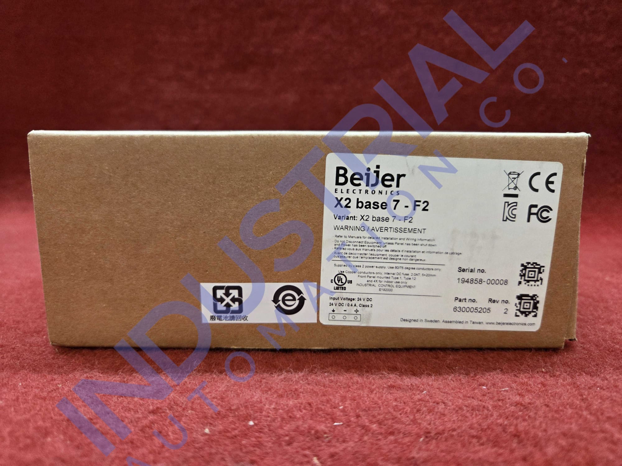 Beijer Electronics X2 Base 7-F2 630005205