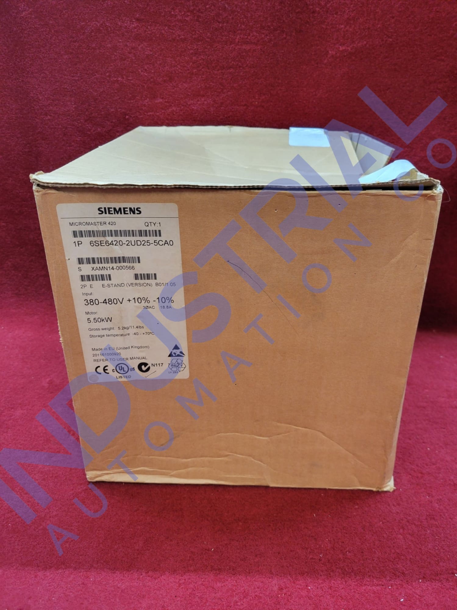 Siemens 6SE6420-2UD25-5CA0