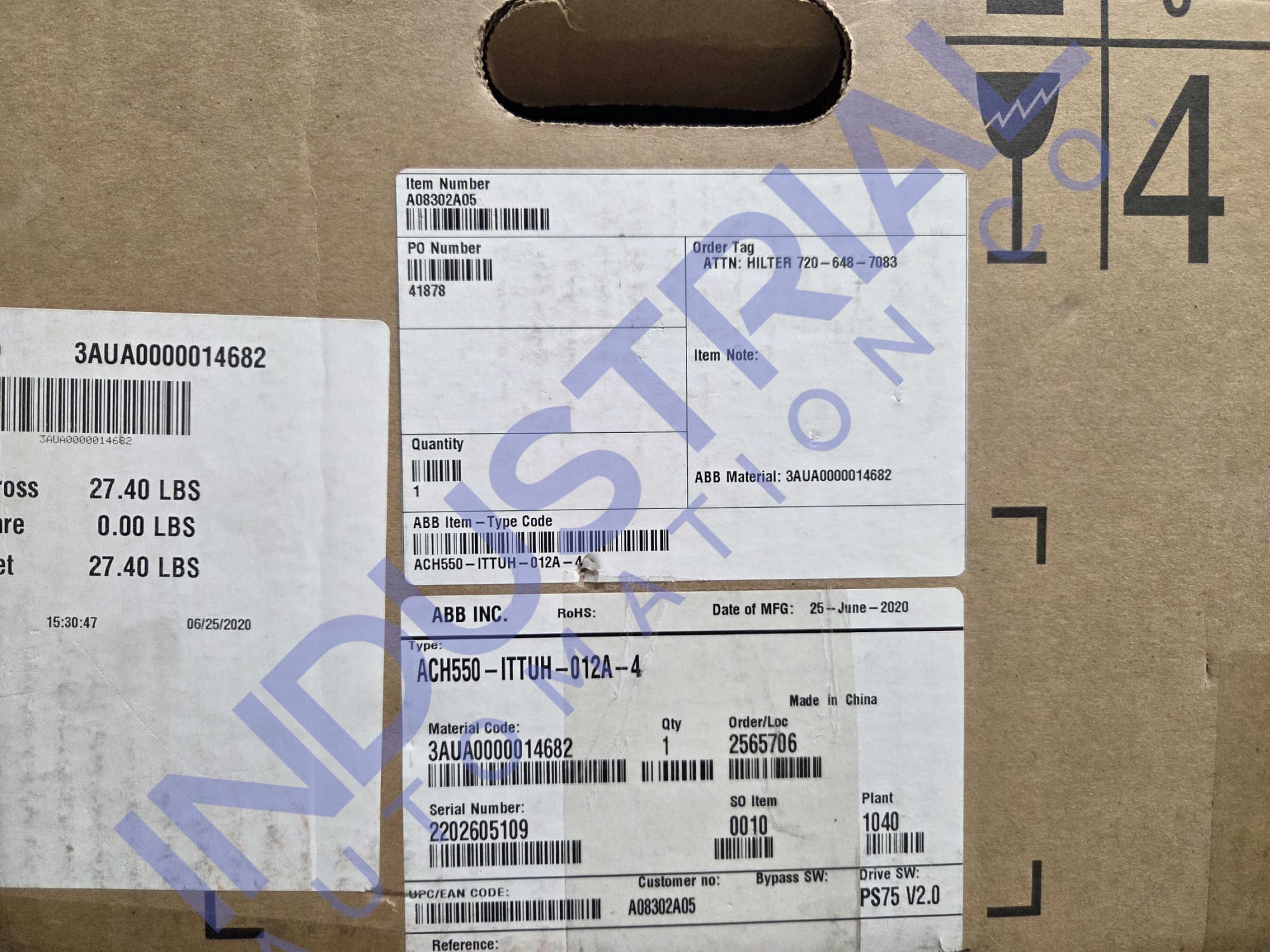 ABB ACH550-ITTUH-012A-4