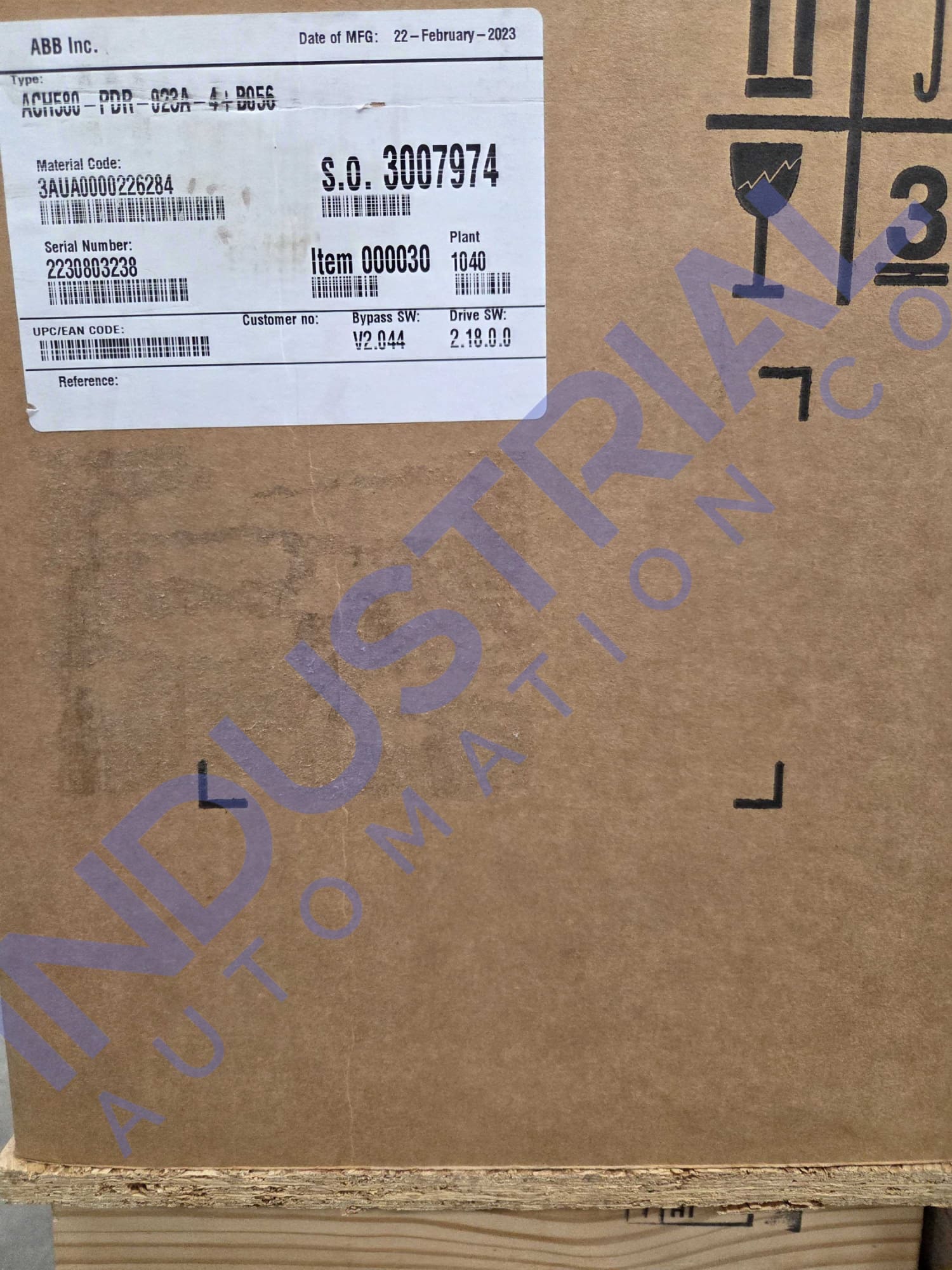ABB ACH580-PDR-023A-4+B056