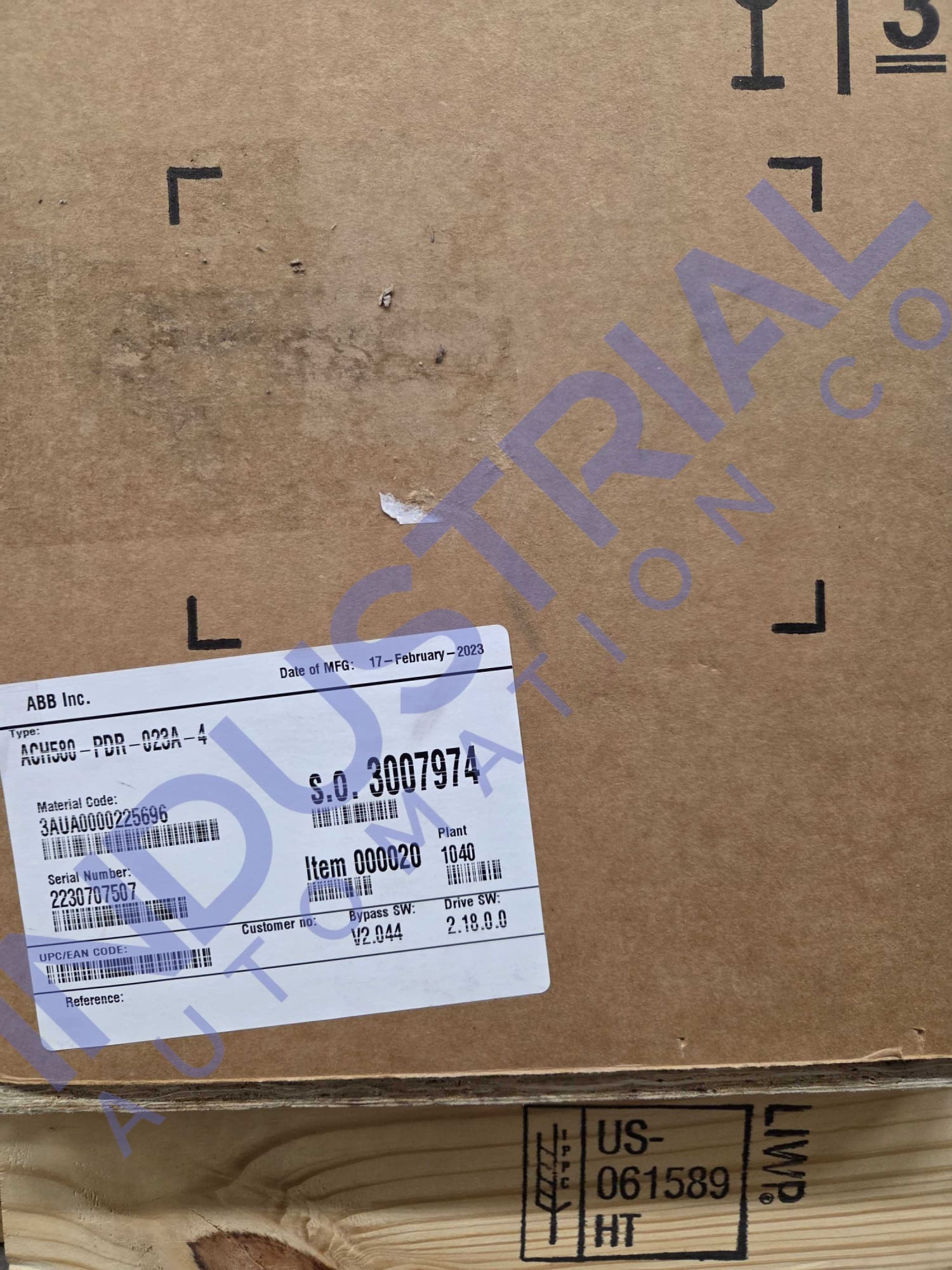 ABB ACH580-PDR-023A-4