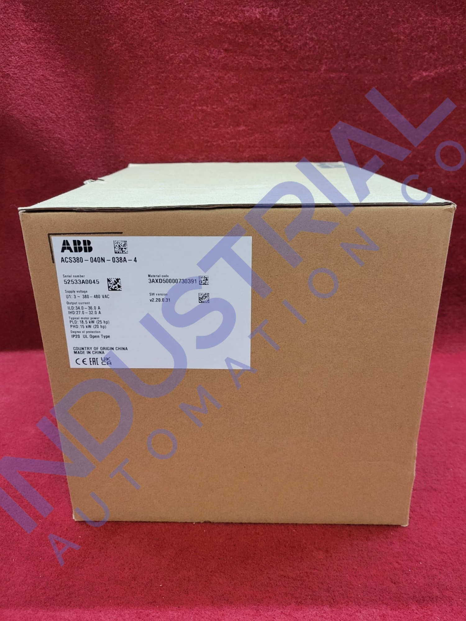 ABB ACS380-040N-038A-4