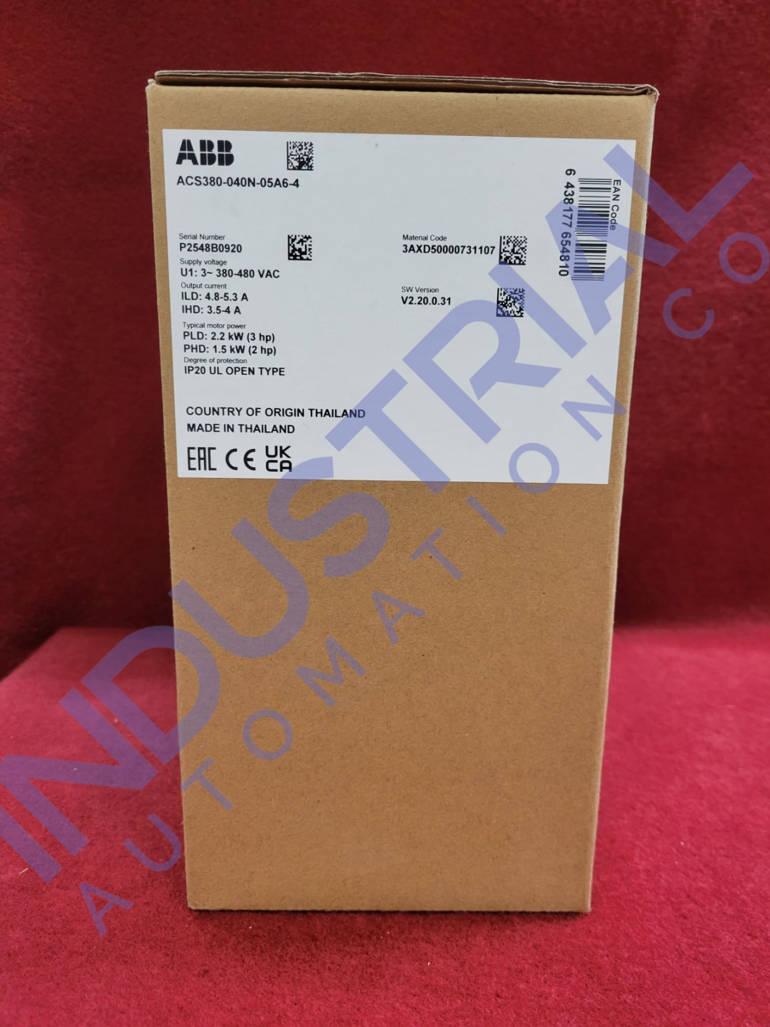 ABB ACS380-040N-05A6-4