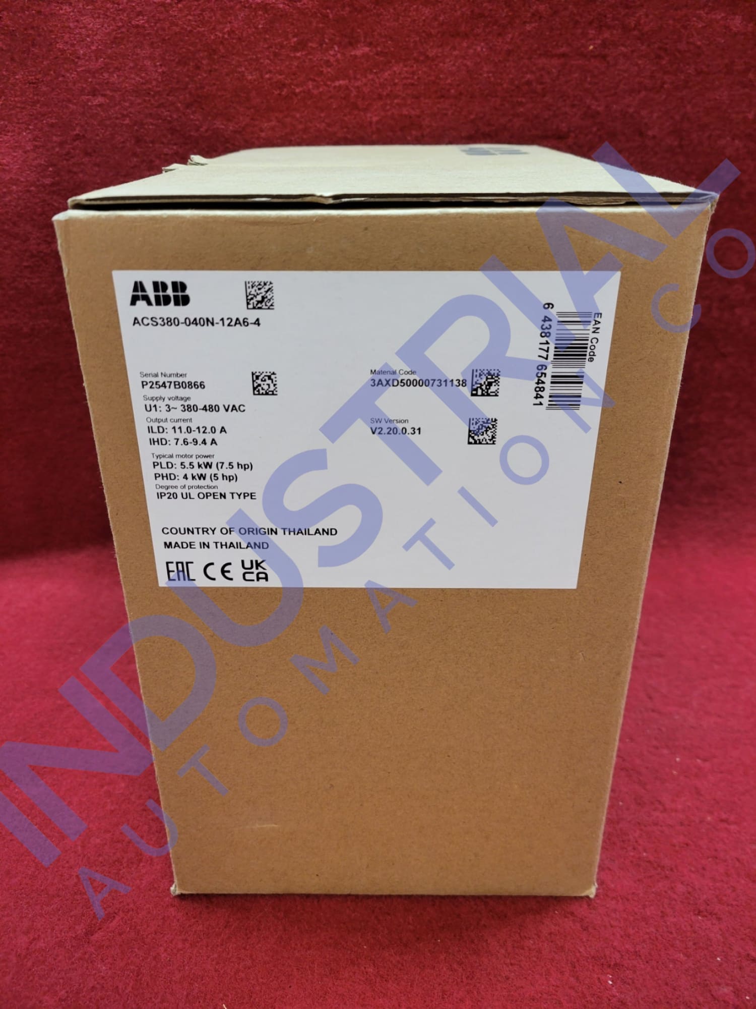 ABB ACS380-040N-12A6-4