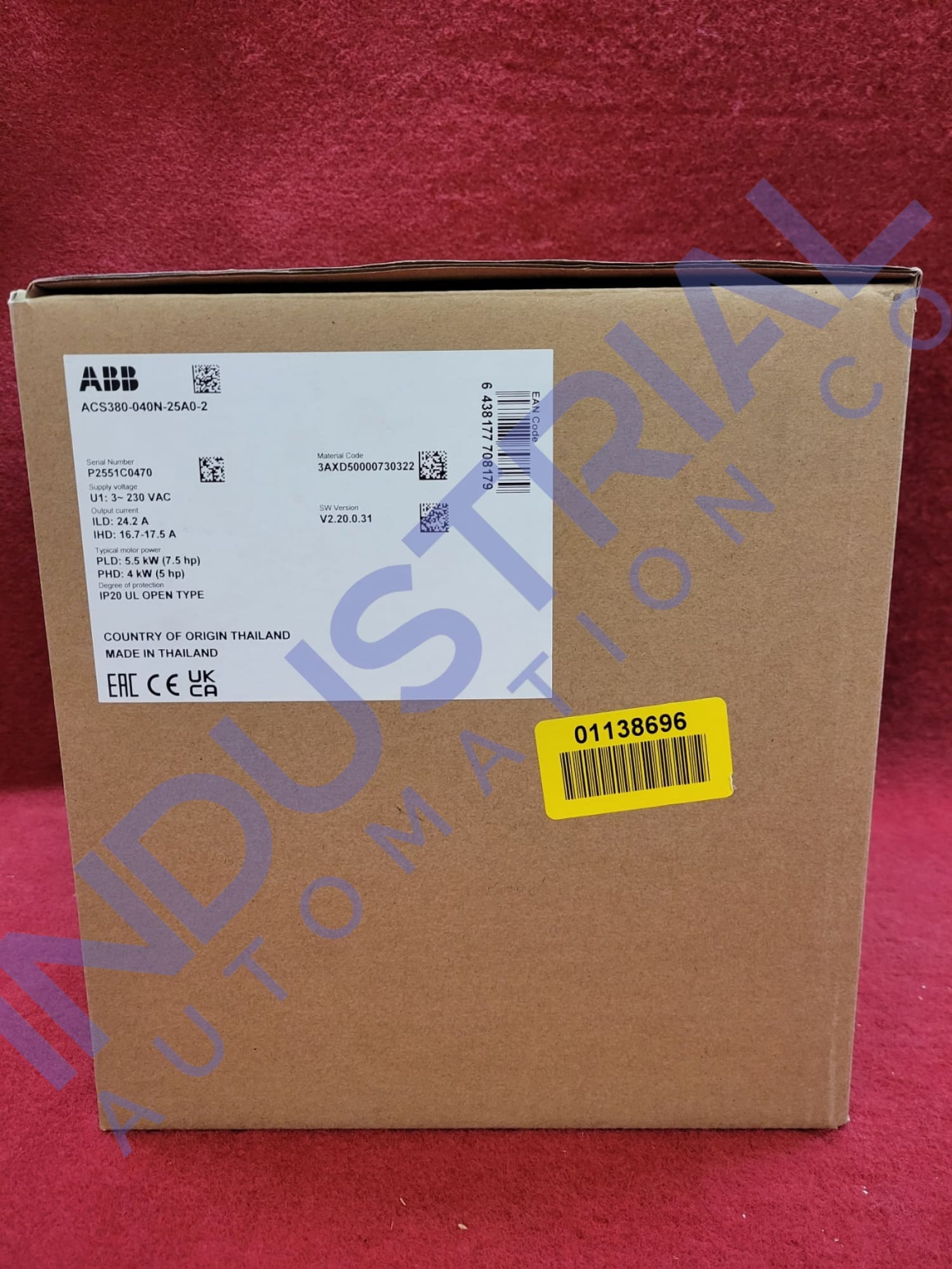 ABB ACS380-040N-25A0-2