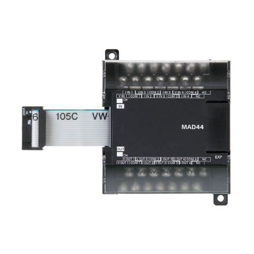 Omron CP1W-MAD44 | Analog I/O Expansion Module, 4 Analog Inputs,