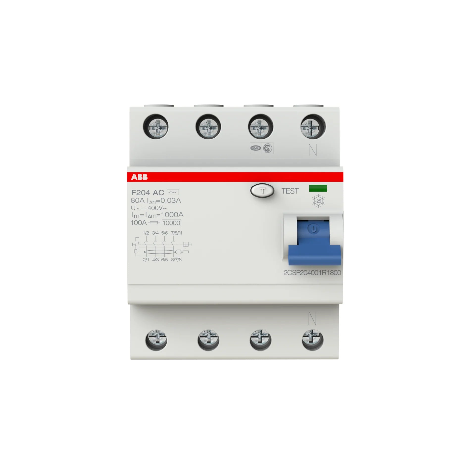 ABB F204 AC 2CSF204001R1800