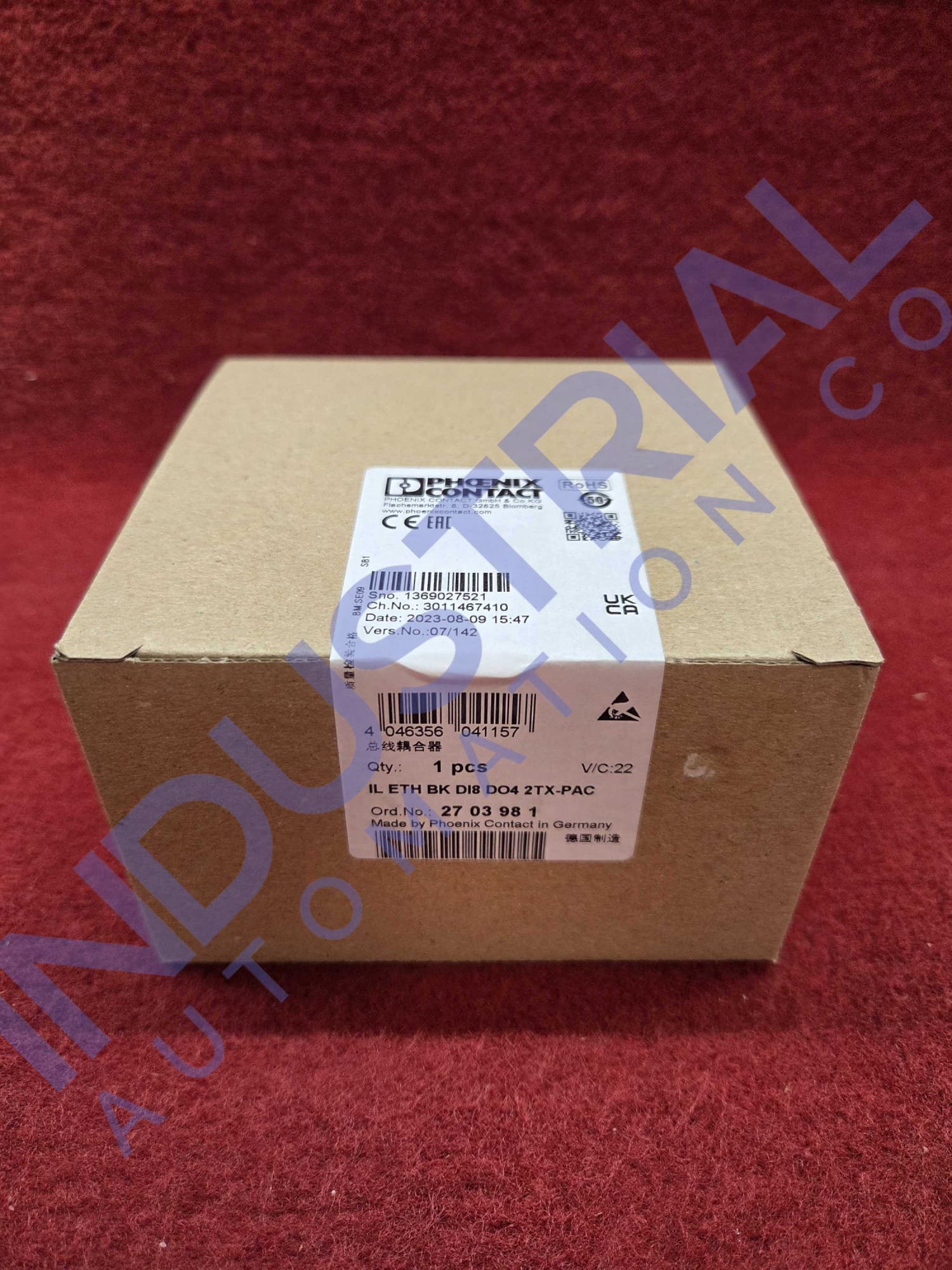 Phoenix Contact IL ETH BK DI8 DO4 2TX-PAC 2703981