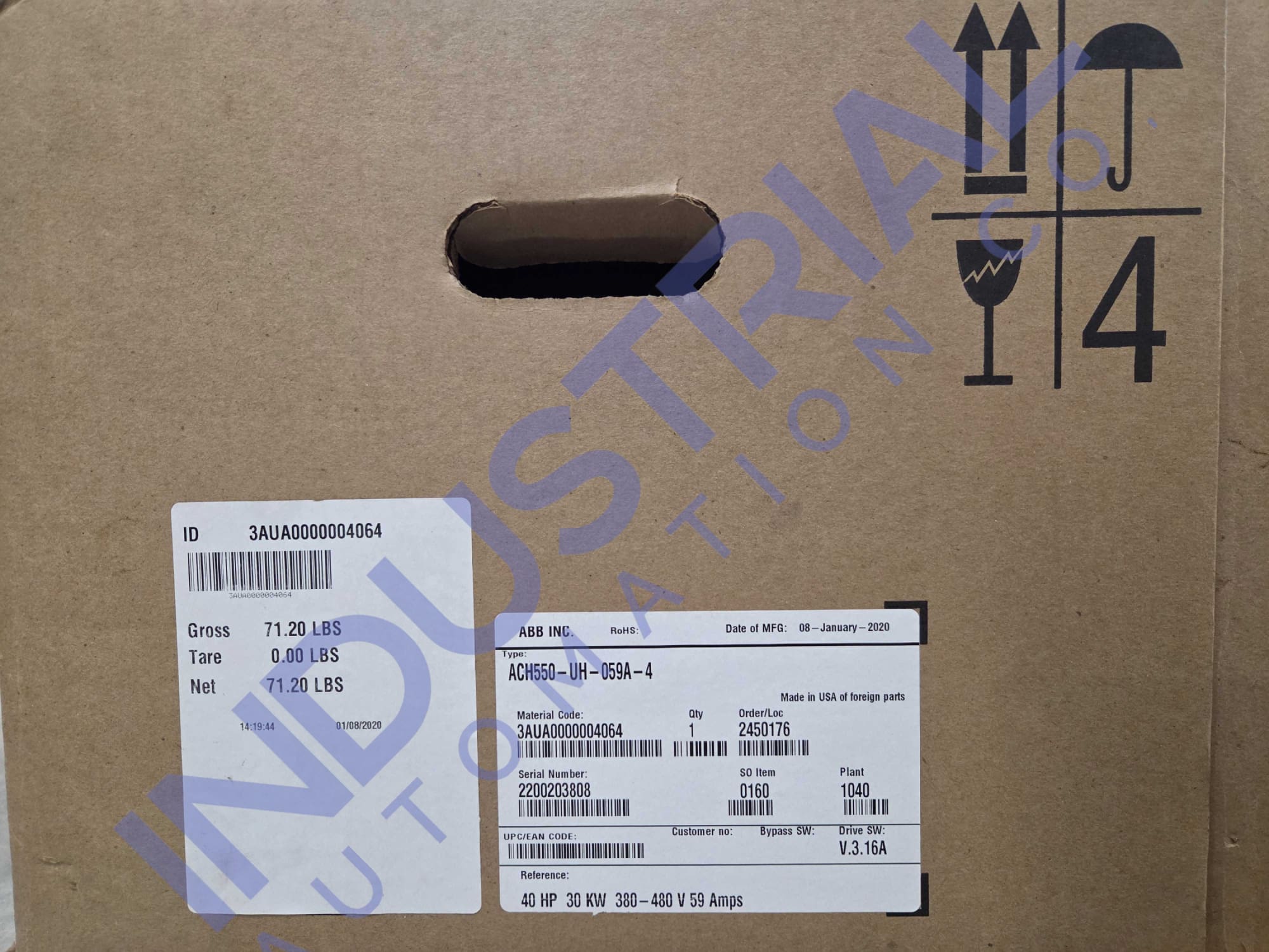 ABB ACH550-UH-059A-4