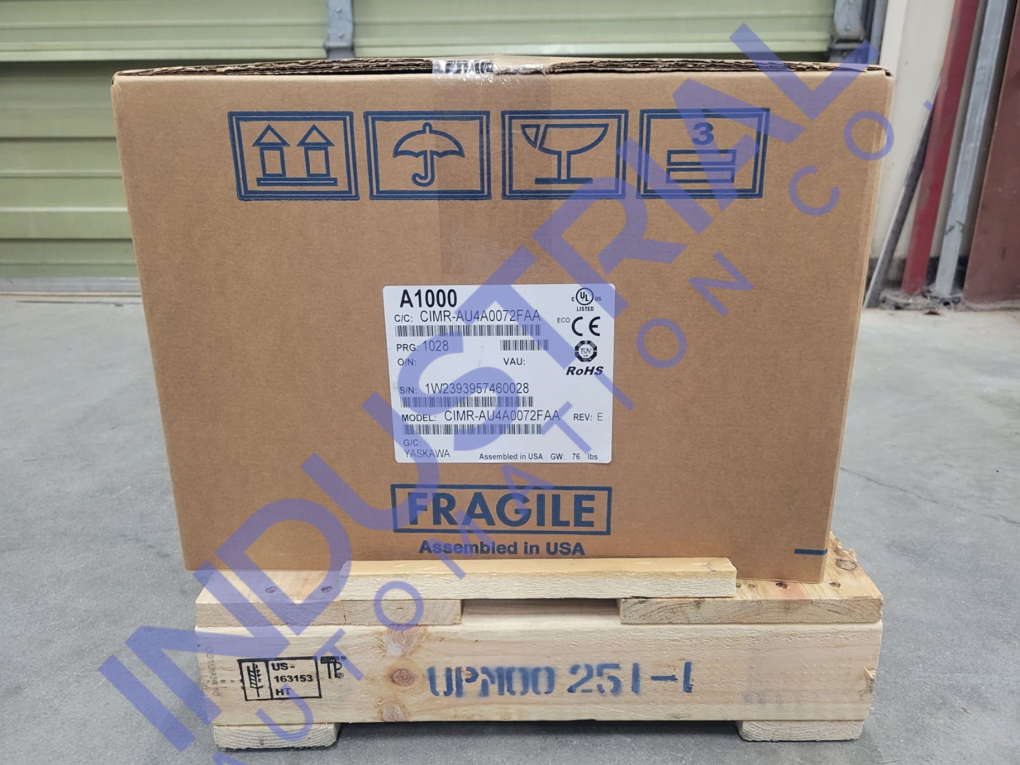 Yaskawa CIMR-AU4A0072FAA