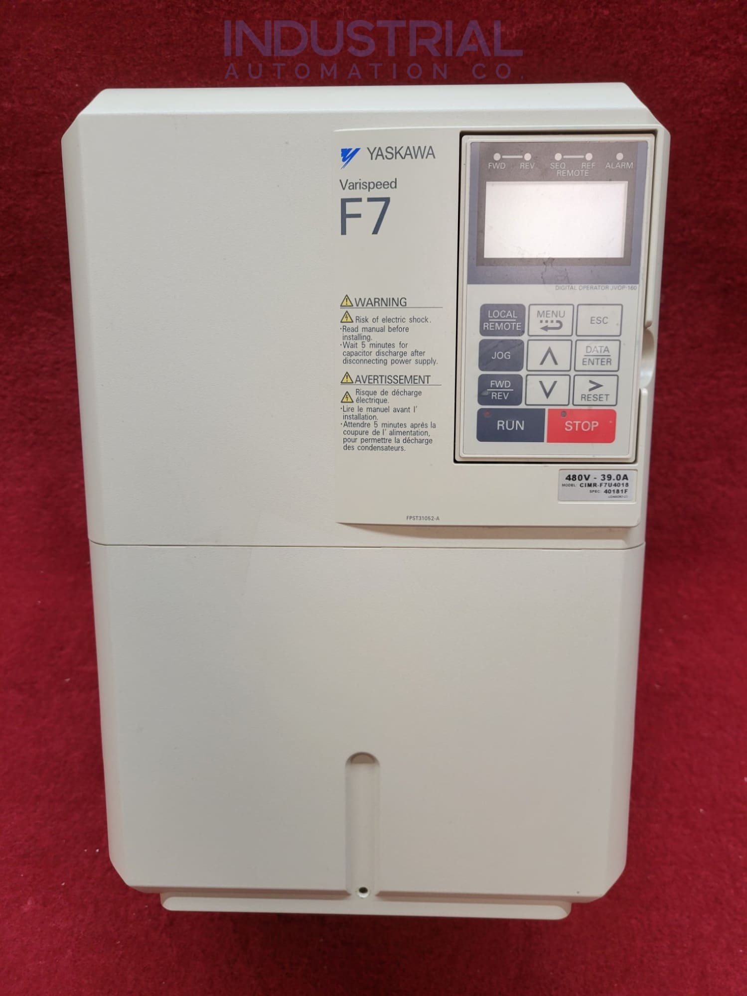 Yaskawa CIMR-F7U4018
