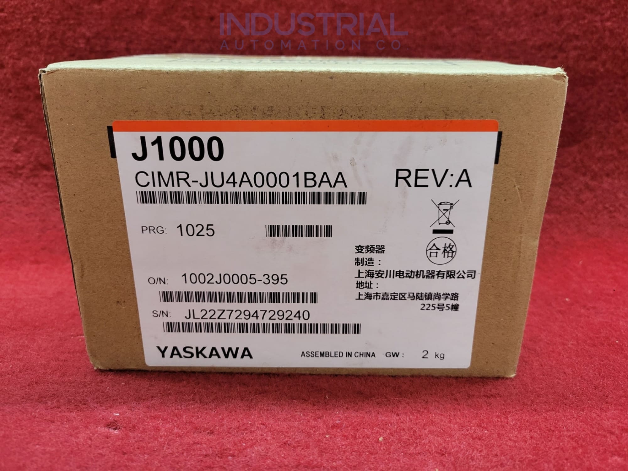 Yaskawa CIMR-JU4A0001BAA