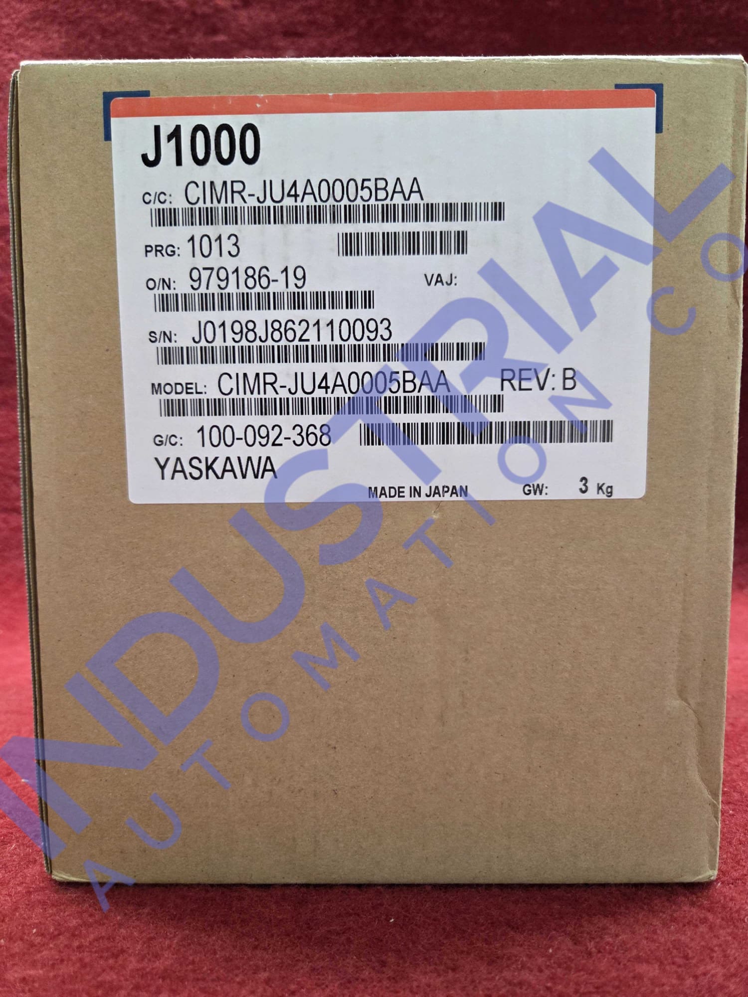 Yaskawa CIMR-JU4A0005BAA