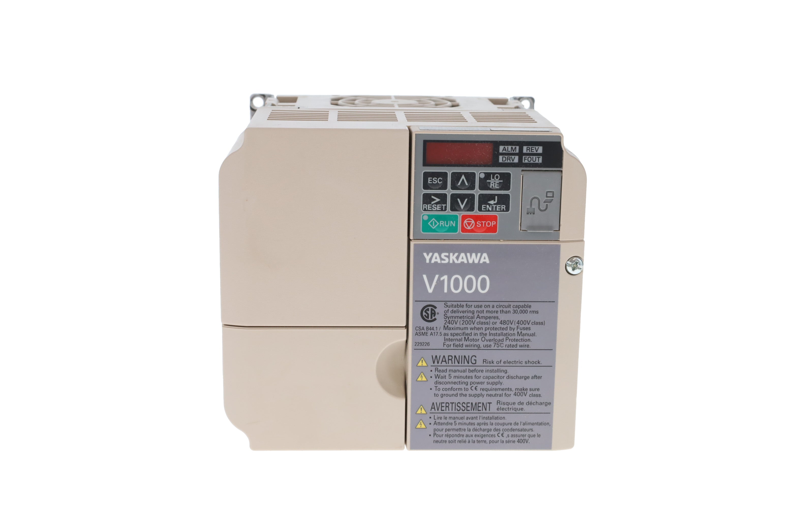 Yaskawa CIMR-VU4A0009BAA