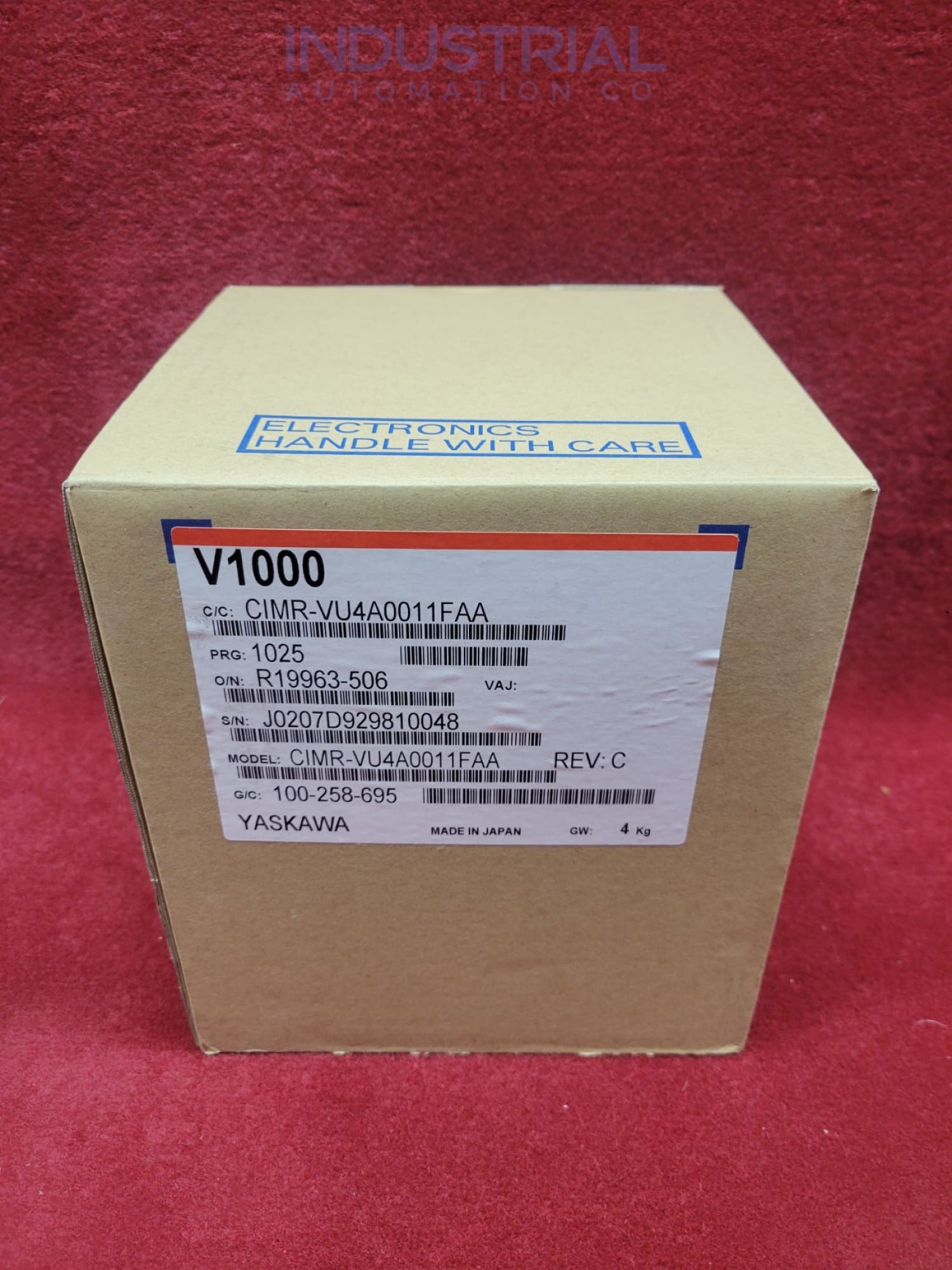 Yaskawa CIMR-VU4A0011FAA