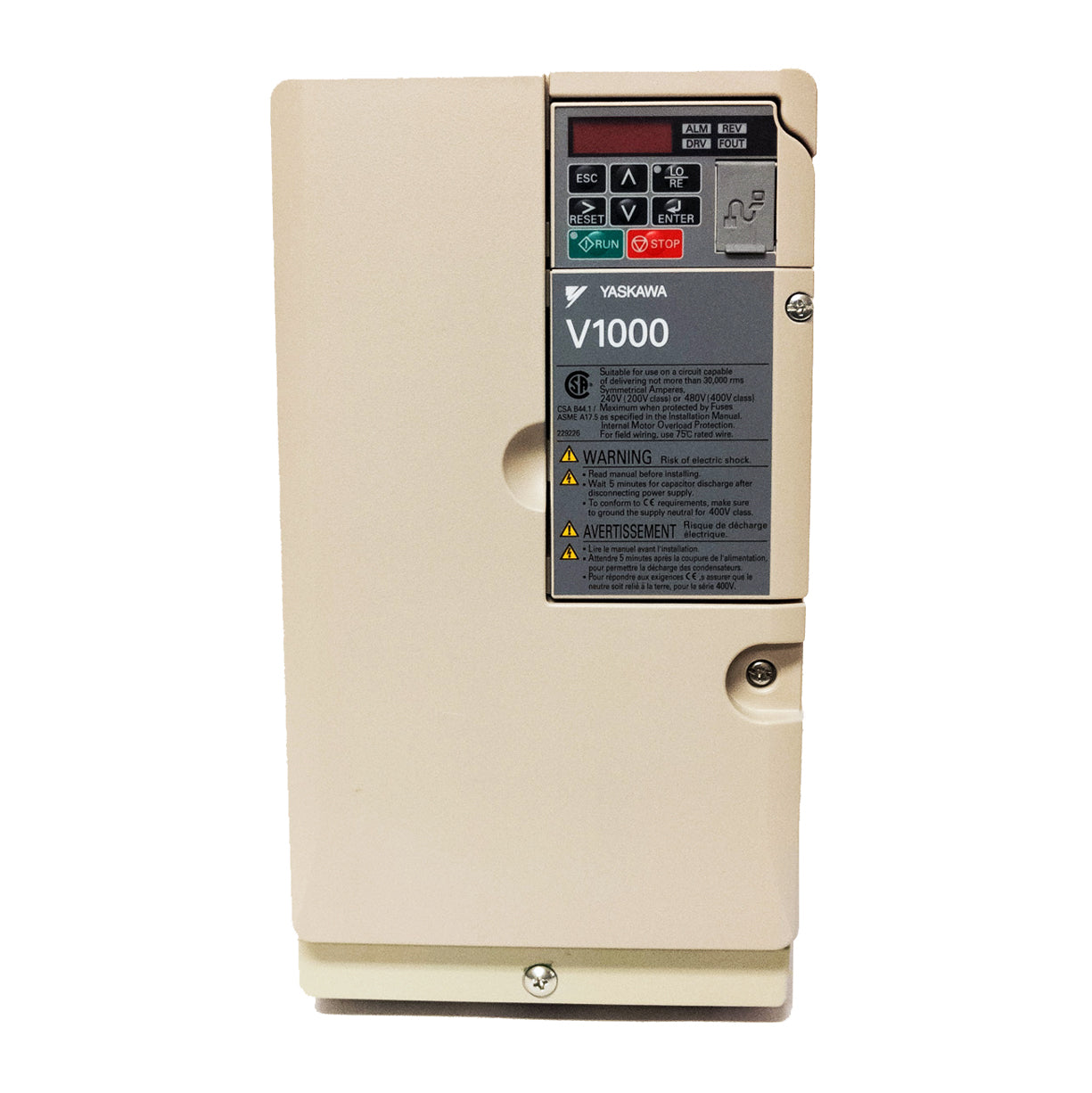 Yaskawa CIMR-VU4A0031FAA
