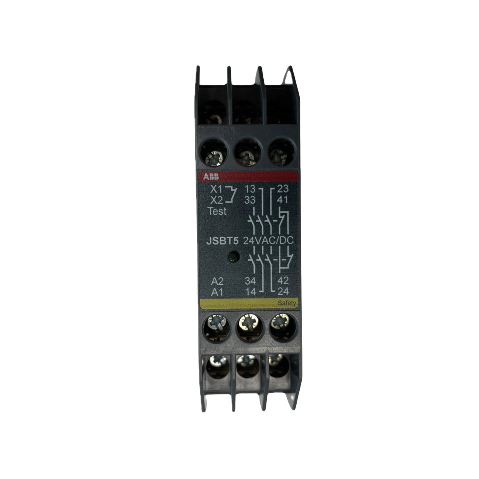 ABB JSBT5 | Safety Relay Module, Dual-Channel, 24V AC/DC
