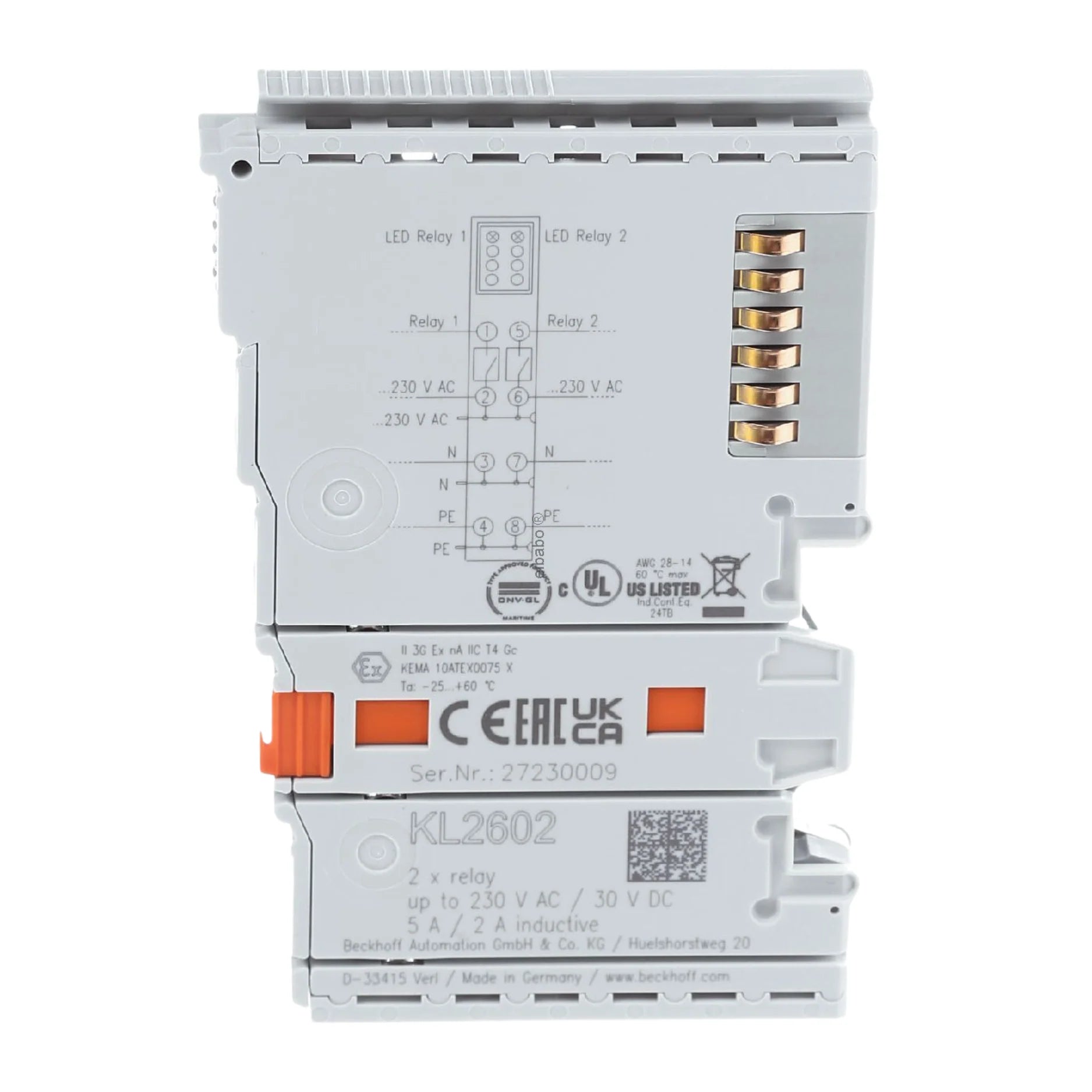Beckhoff KL2602