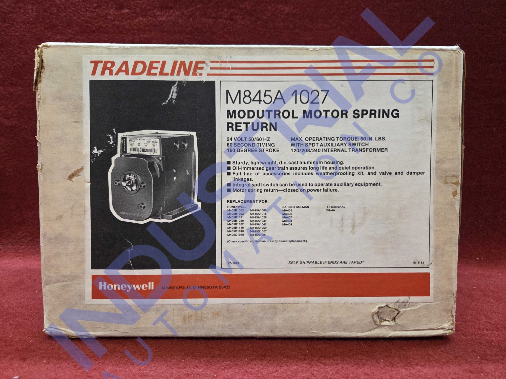 Honeywell M845A1027