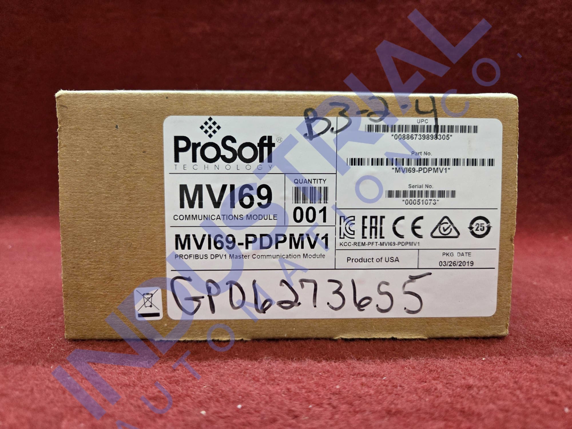 ProSoft MVI69-PDPMV1