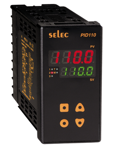 Altech PID110-0-0-01-CU Adv. Dual Display, 3 Output Temp. Controller