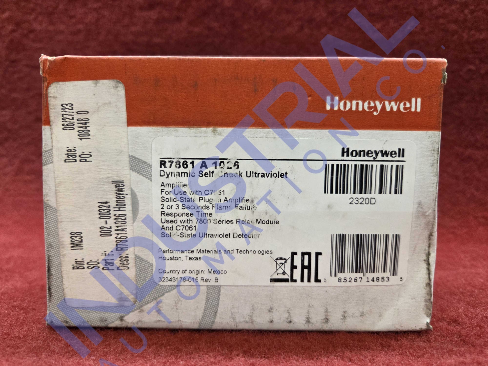 Honeywell R7861A1026