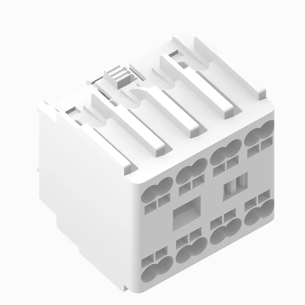 Allen-Bradley Auxiliary Contact, 4 NO 0 NC, Front Mount, Pu sh in Terminals